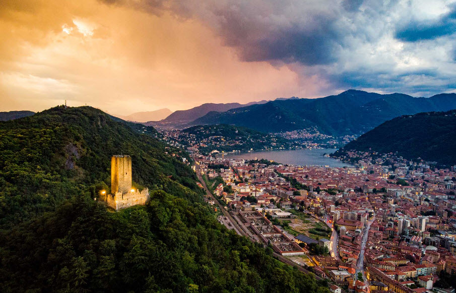 Castello Baradello, Italy